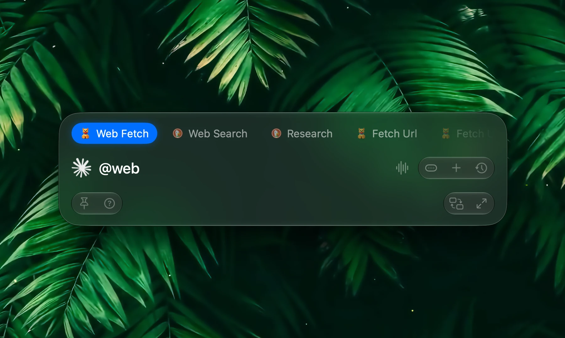 Fluent – Picking Context With @