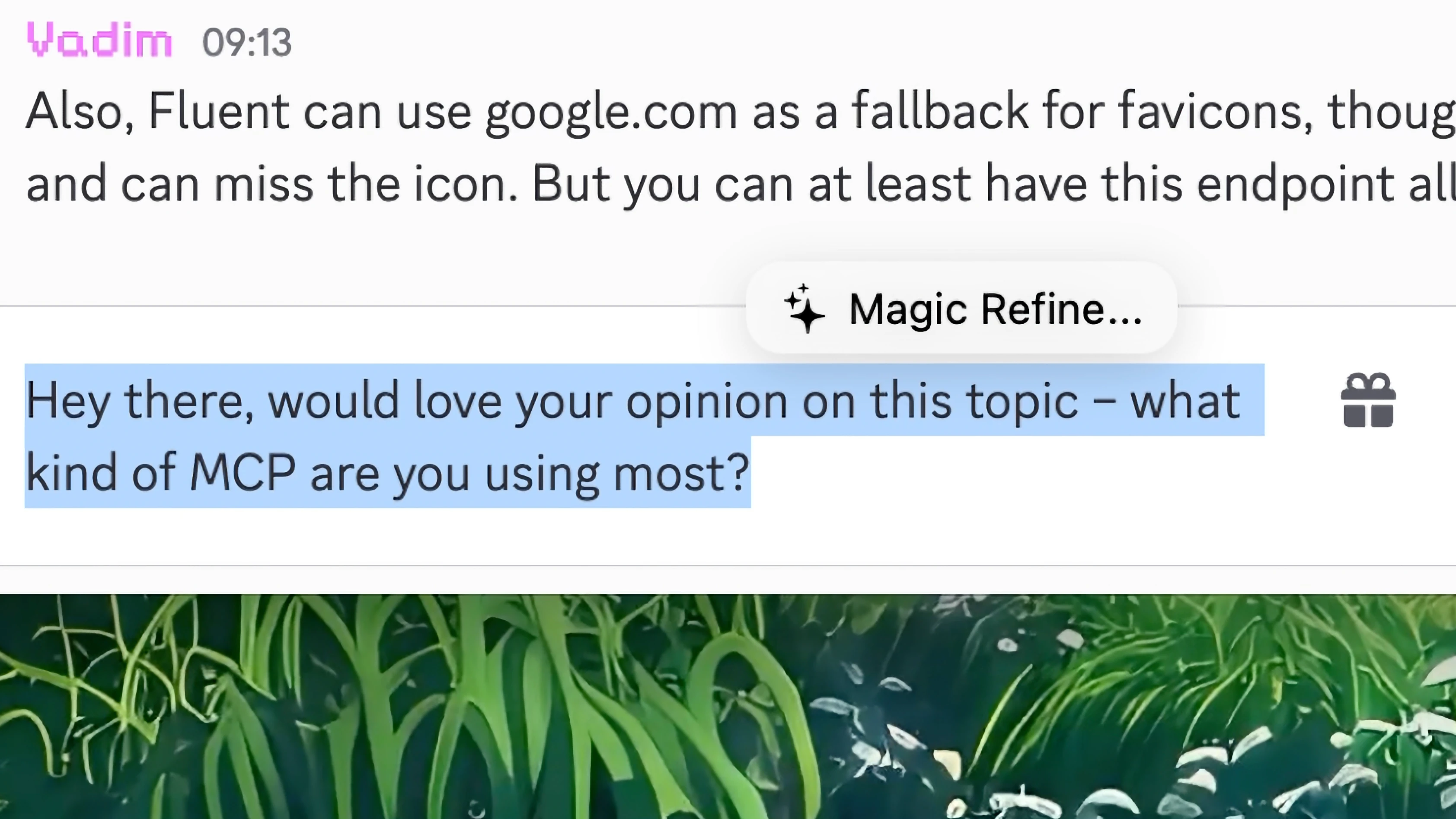 Fluent – Auto Insert Loading Cursor