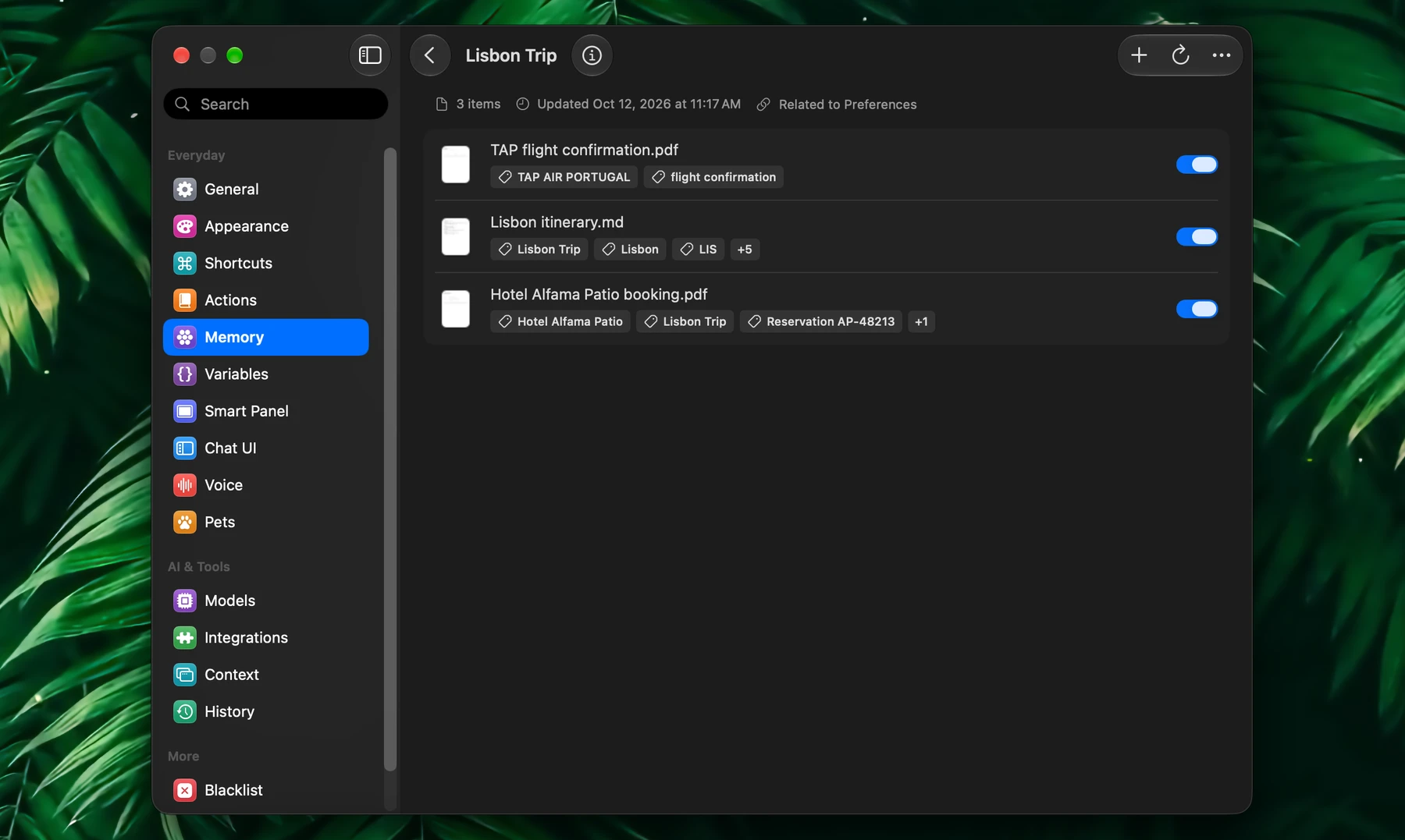Fluent – Memory Group Expanded