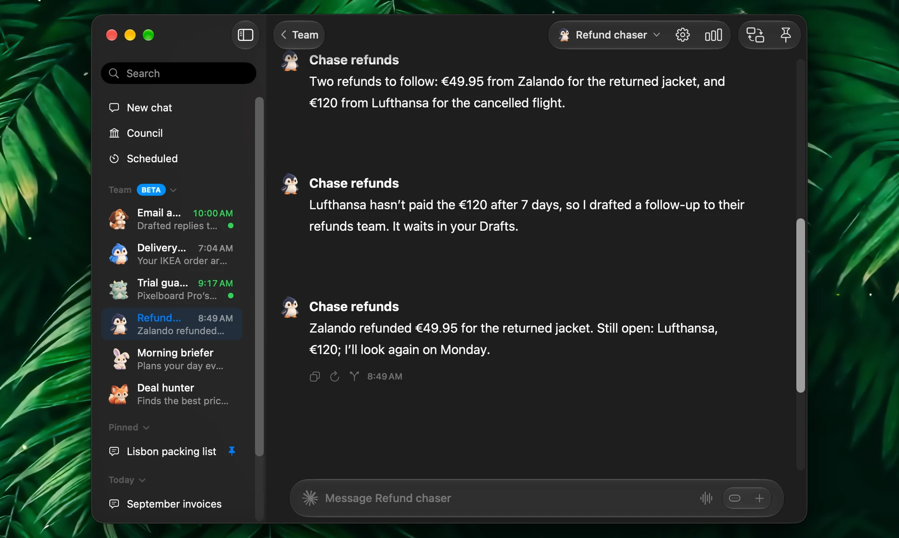 Fluent – A Teammate's Page